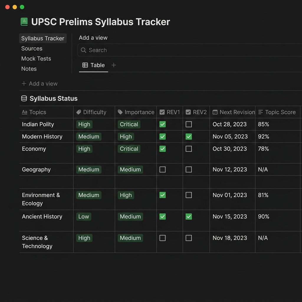 Syllabus Database